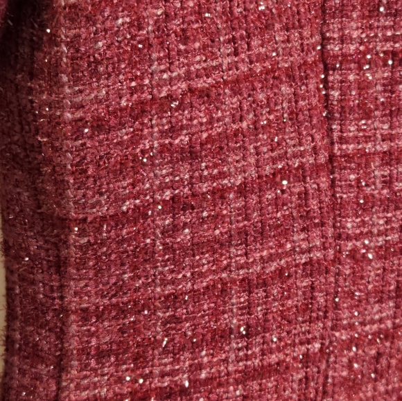 Endless Rose Premium Long Sleeve Pink Tweed Dress sz XS - Picture 11 of 11